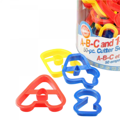 Conjunto Cortadores Letras e Números